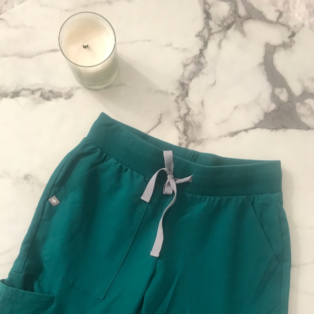 FIGS Hunter Green Cardoba Scrub Pant XXS
